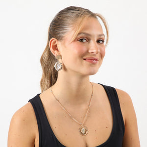 Aros Largo Punchy Paisley 11 Dorado i-D