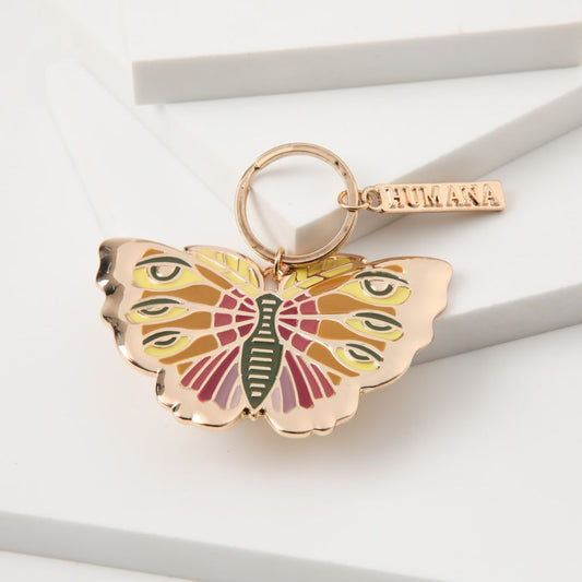 Llavero Butterfly Rosado Humana