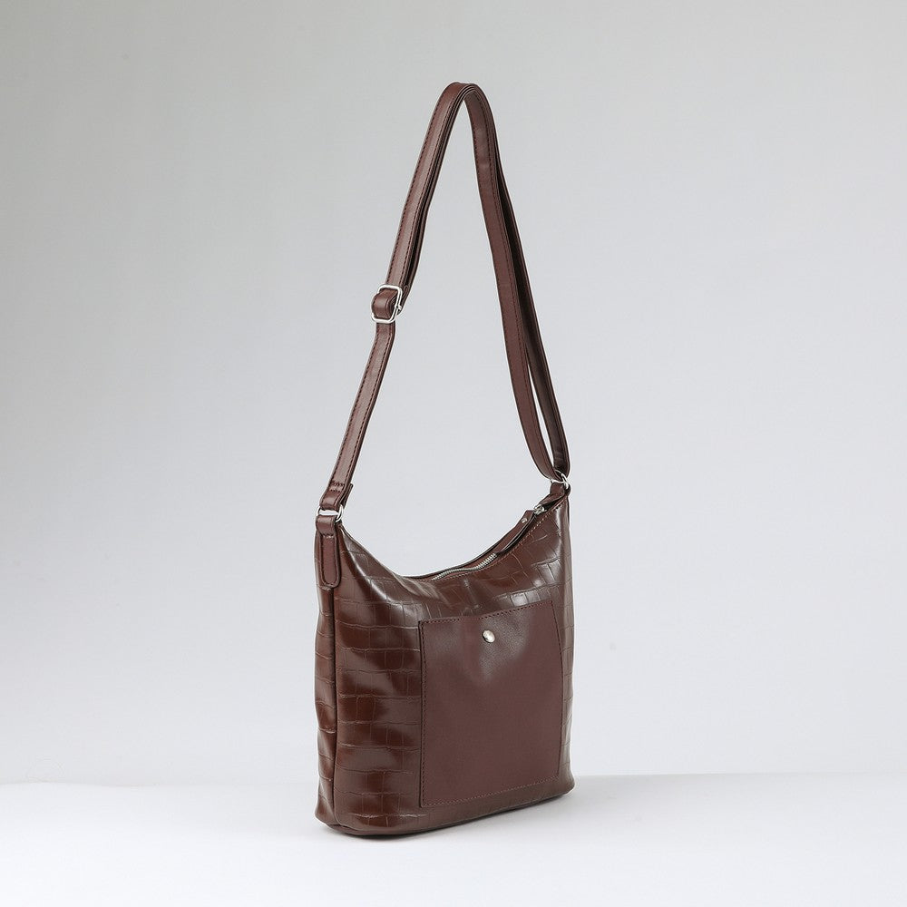 Cartera Cruzada Vero Burgundy Tatienne
