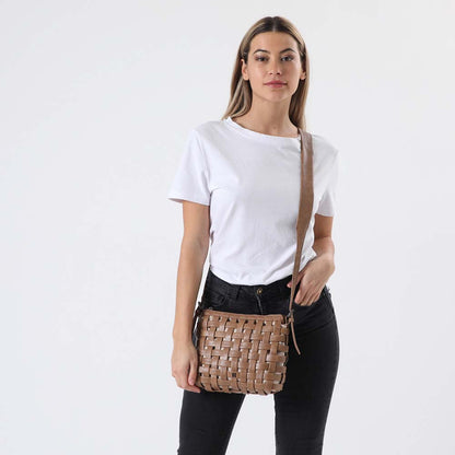 Cartera Cruzada West Café Humana