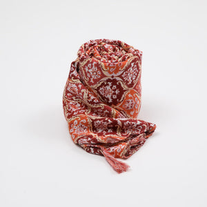 Pañuelo Estampado Elena Rojo Humana