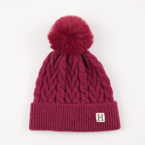 Gorro Lana Johana Morado Humana