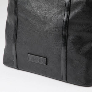 Cartera Tote Damar Ecocuero Negro Humana