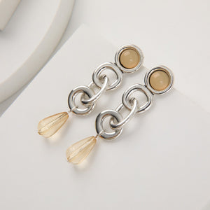 Aros Largos Joha Plateado Humana