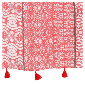 Pañuelo Estampado Diseños Rojo Humana