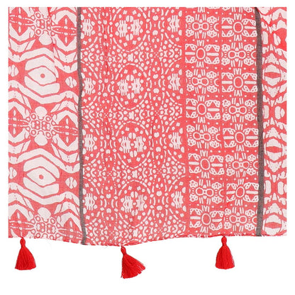 Pañuelo Estampado Diseños Rojo Humana