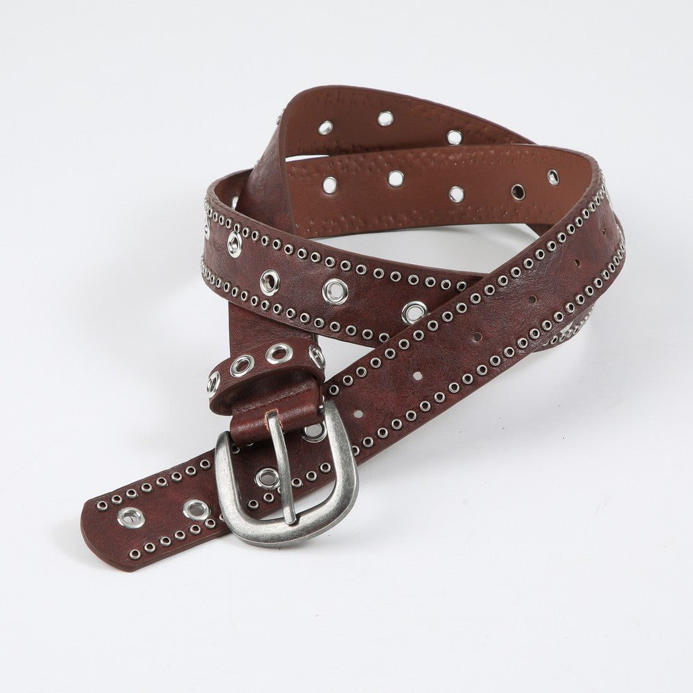Cinturon Maiden Burgundy Tatienne