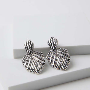 Aros Mediano Ozzy Plateado Humana