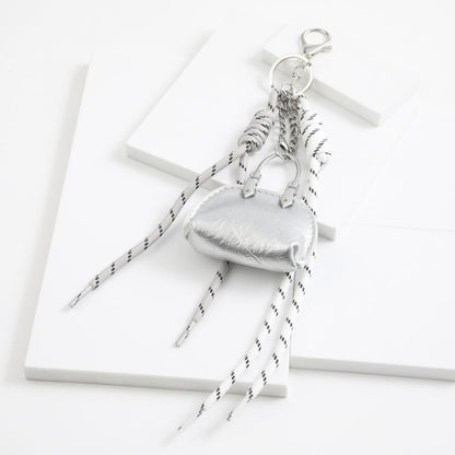 Charm Para Cartera Plateado Humana