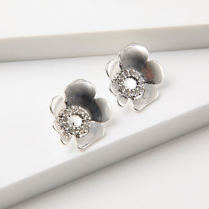 Aros Pegados Julieta Plateado Humana