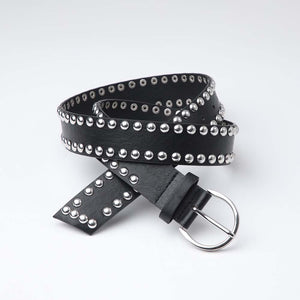 Cinturón Studs Negro Humana