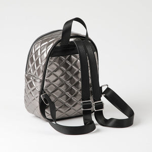 Mochila Noelle Plateado I-D