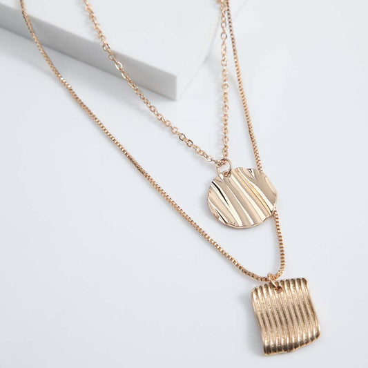 Collar Corto Sahara Dorado i-D