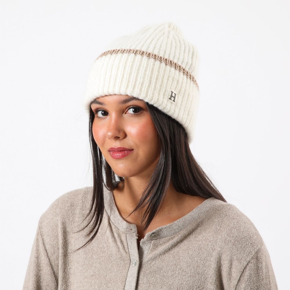 Gorro Lana Julia Blanco Humana