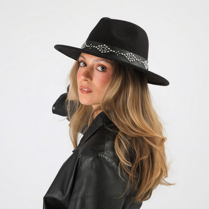 Sombrero Ringo Negro Humana