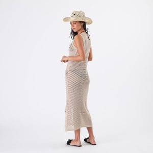 Kimono Tejido Laura Beige Humana