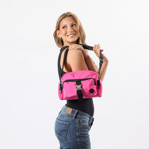 Cartera Cruz Lyon Pink Rosado i-D