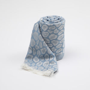 Pañuelo Jacquard Harper Azul Humana