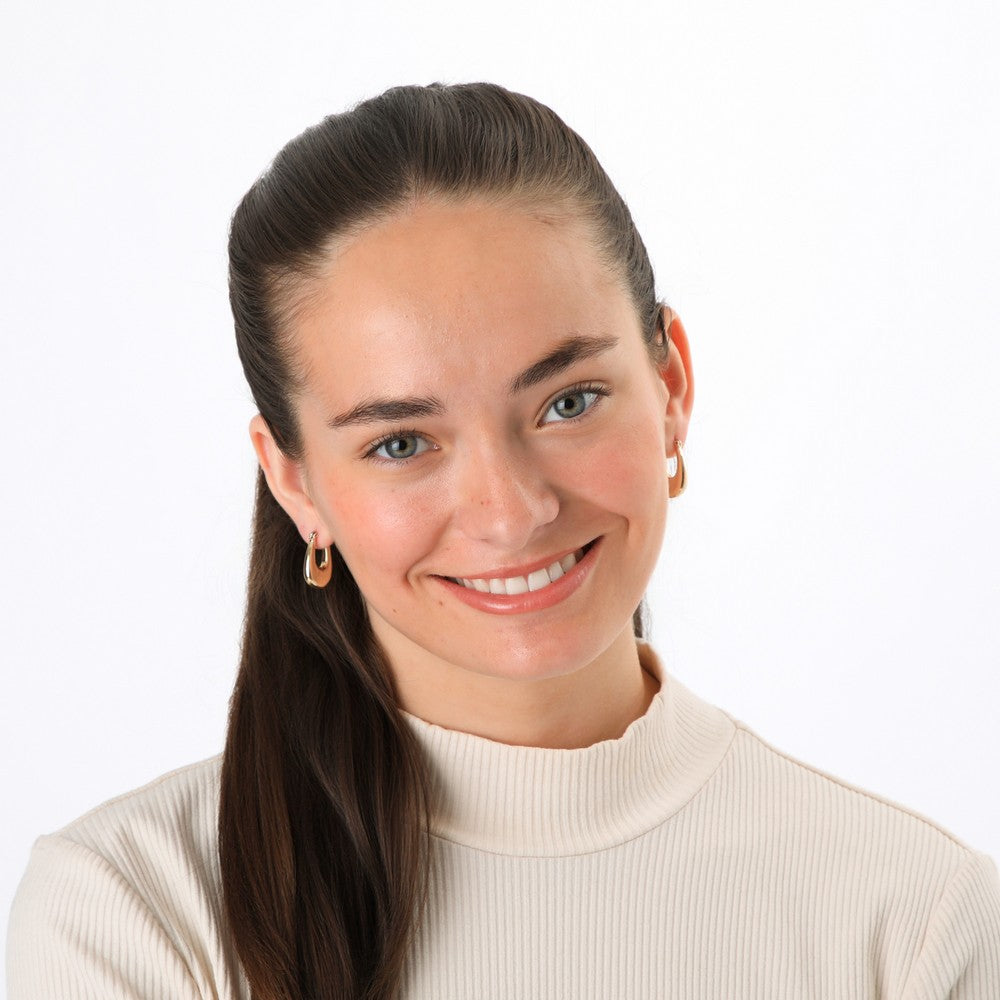 Aros Argollas Mia Dorado I-D