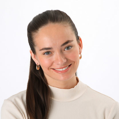 Aros Argollas Mia Dorado I-D