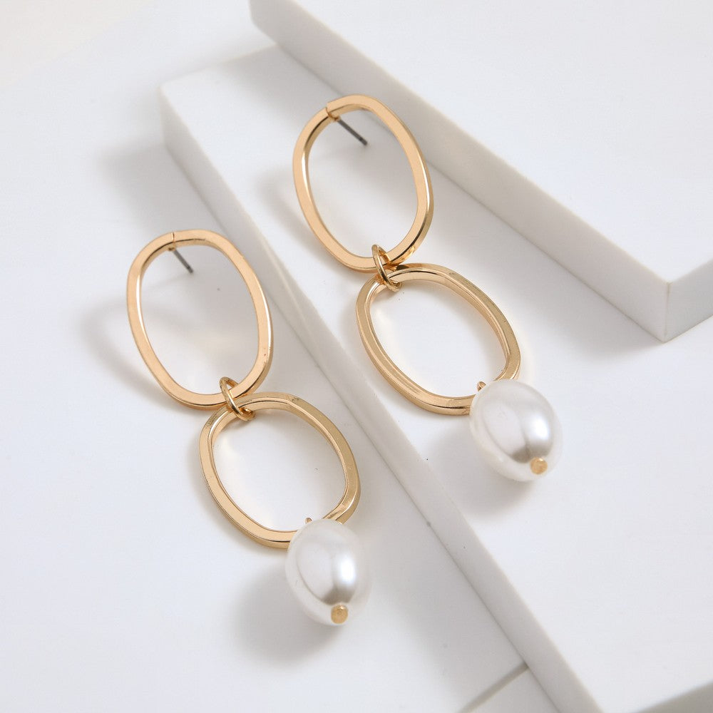 Aros Largos Keila Dorado I-D