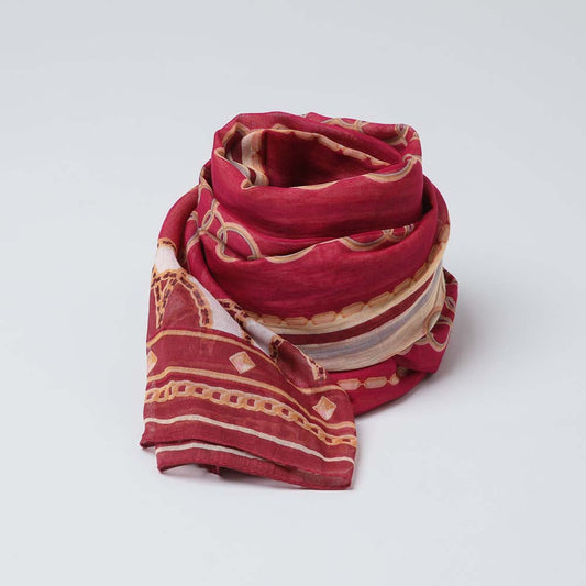 Pañuelo Estampado Marine Rojo i-D