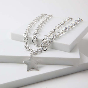 Collar Corto Zodiac Plateado Humana