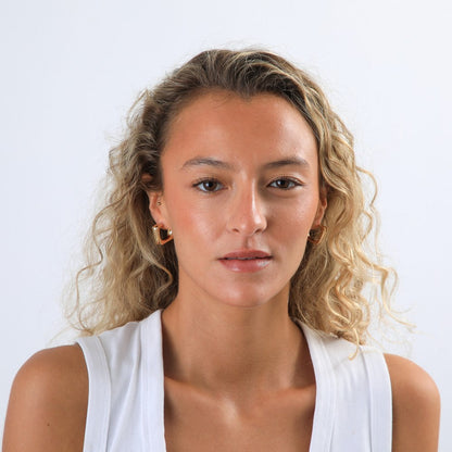 Aros Argollas Irina Dorado Tatienne