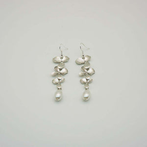 Aros Largos Angelita Plateado Tatienne