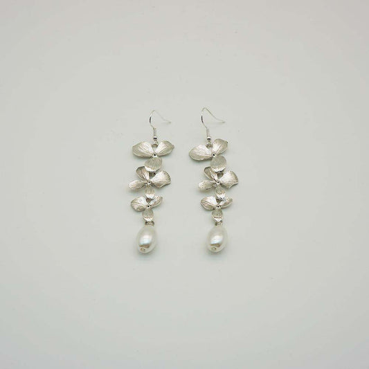 Aros Largos Angelita Plateado Tatienne