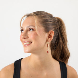 Aros Largo Punchy Paisley 13 Dorado i-D