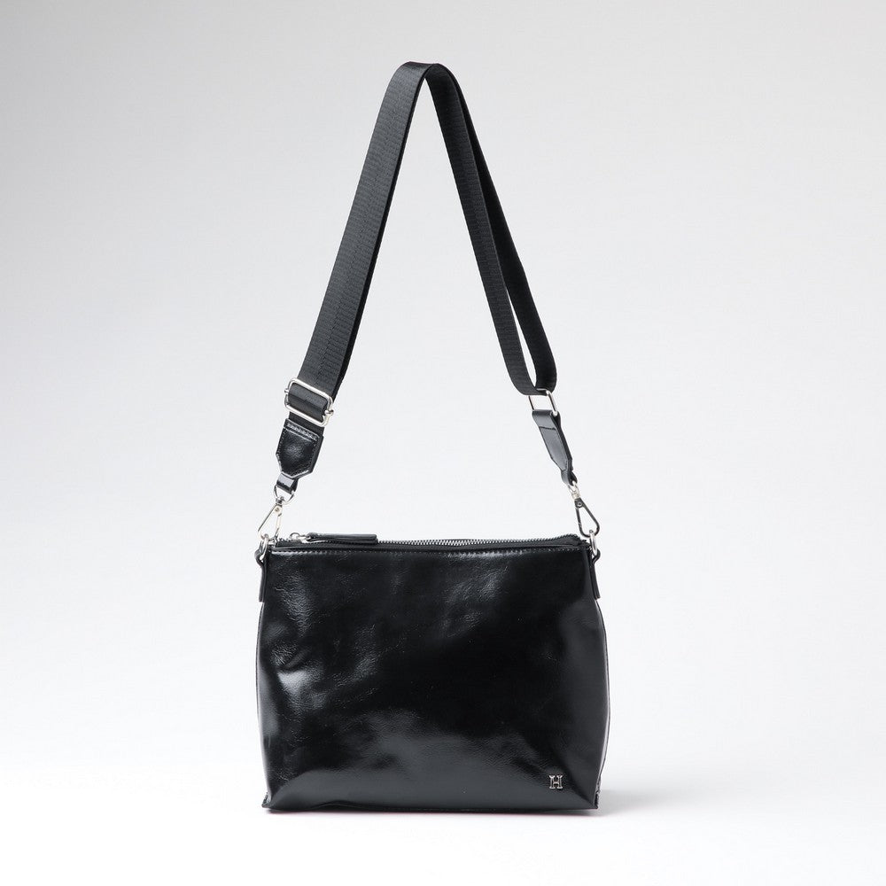 Cartera Bandolera Berta Negro Humana