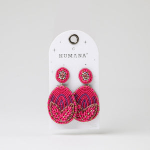 Aros Largo Arucas Rosado Humana