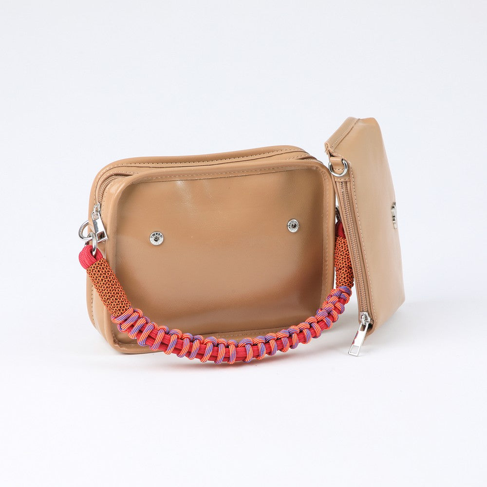 Cartera Cruzada Yasmin Beige Tatienne