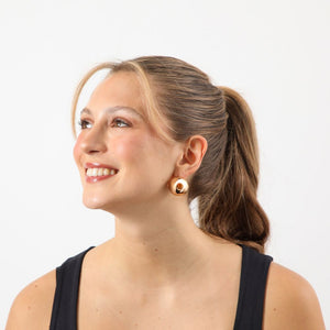 Aros Mediano Fashion Statement 4 Dorado Humana