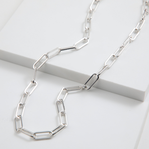 Collar Adri Plateado ID