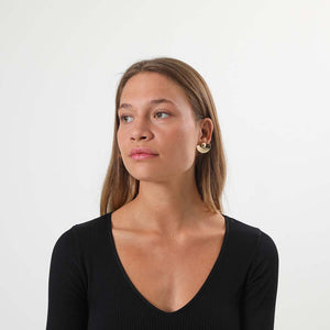 Aros Clip Argos Dorado Humana