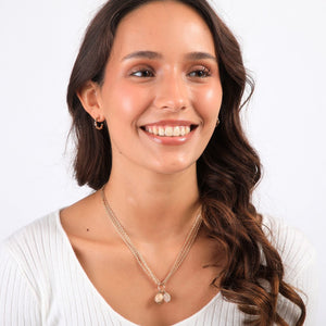 Collar Corto Lucía Plateado Humana