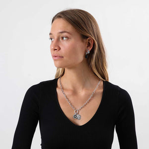 Aros Mediano Mercury Negro i-D