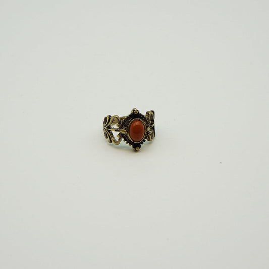 Anillo Grueso Dorado Especial Anillos Pumpkin Tatienne