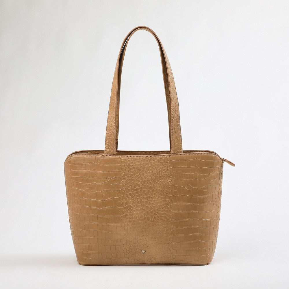 Cartera Hombro Aromo Taupe I-D