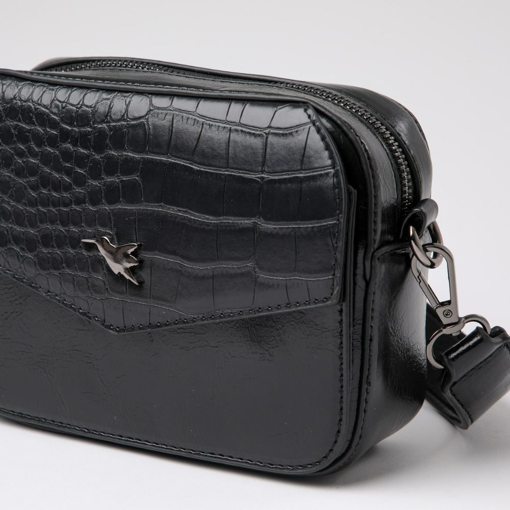Cartera Cruzada Ibiza Negra Tatienne