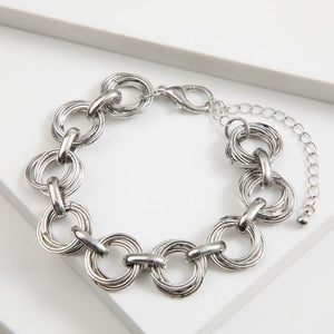 Pulsera Blanda Dulop Plateado Tatienne