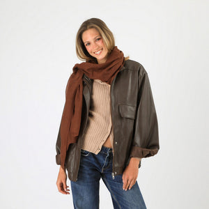 Pañuelo Liso César Café Humana