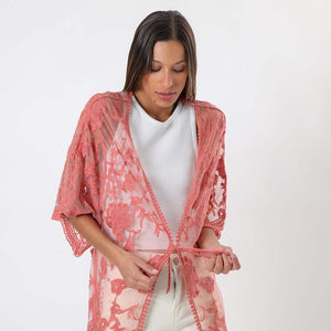 Kimono Paz Rosado Humana