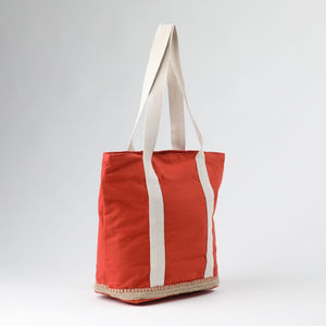 Cartera Hombro Canvas Palma Rojo Tatienne