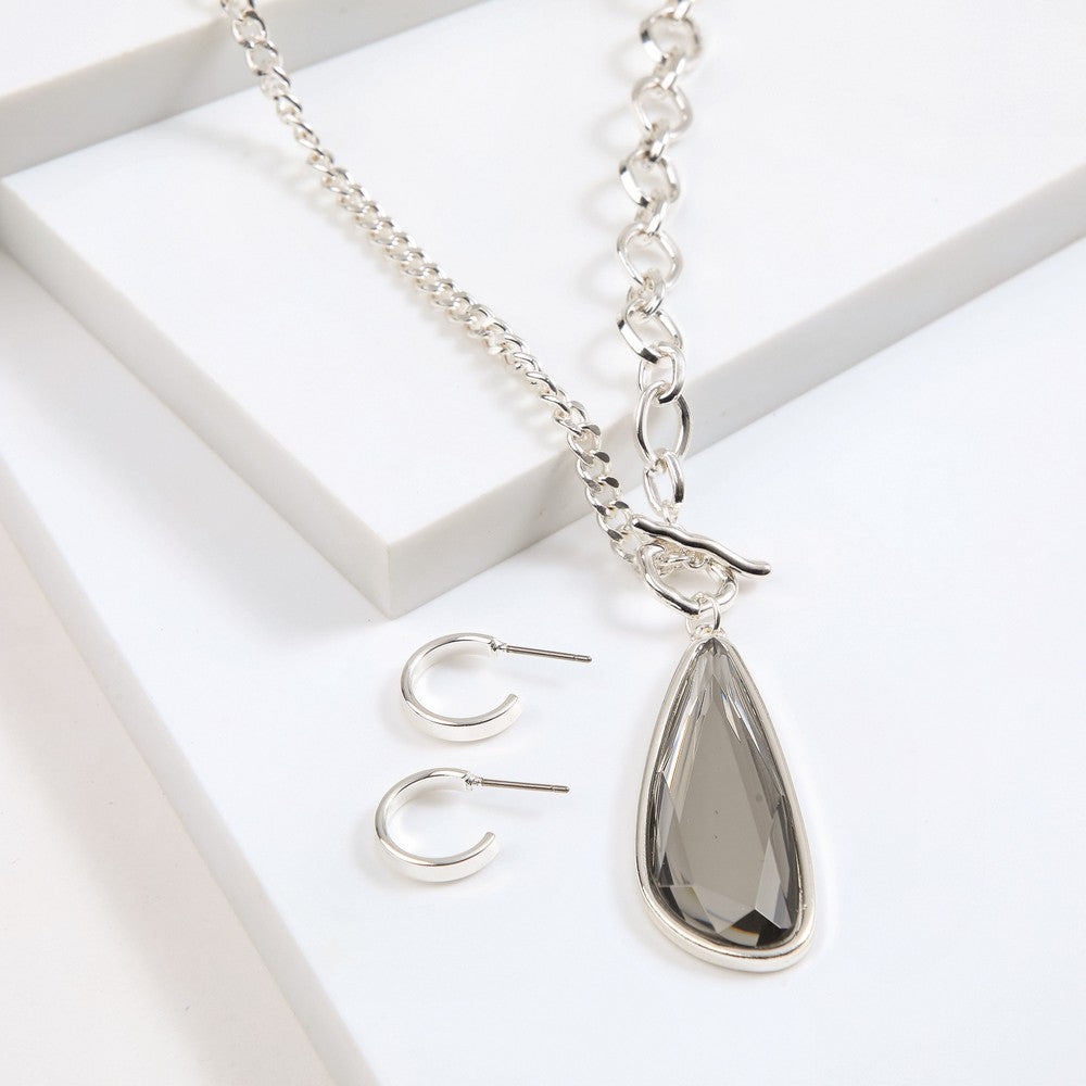 Set De Collar Heidi Silver Tatienne