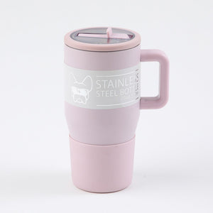 Botella Metal Ferran Rosado Bobs