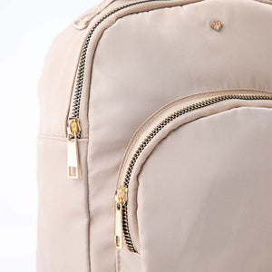Mochila Odessa Solid Café i-D
