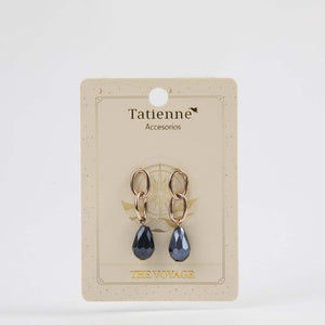 Aros Mediano Destiny Azul Tatienne